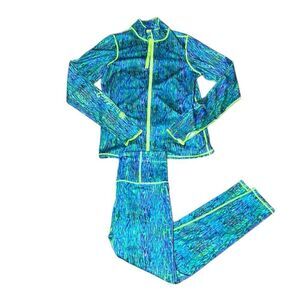 Tutu blue women’s xxl full sun protection long swimsuit leggings rash guard